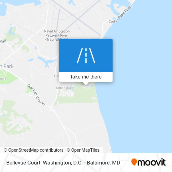Bellevue Court map