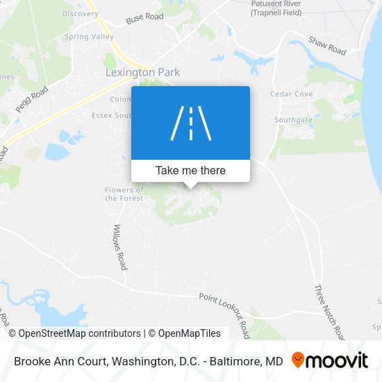 Mapa de Brooke Ann Court