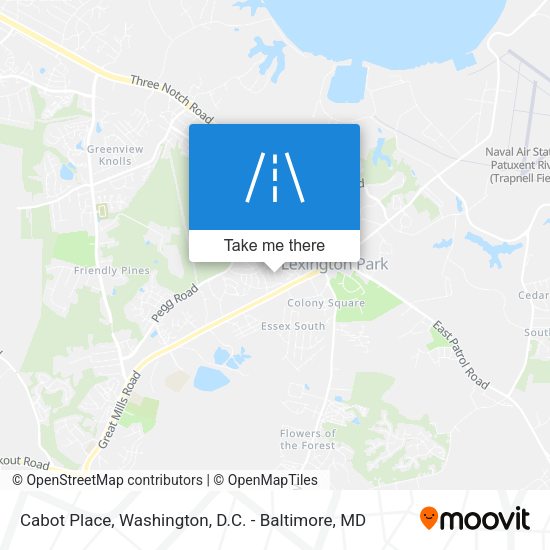 Cabot Place map