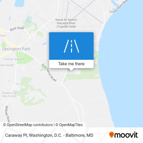 Caraway Pl map