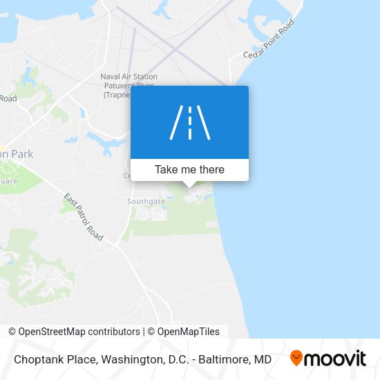 Choptank Place map