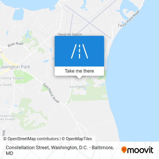 Constellation Street map