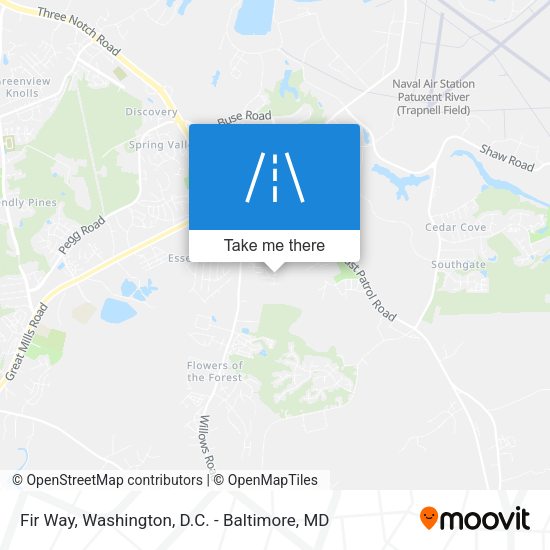Mapa de Fir Way