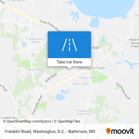 Franklin Road map
