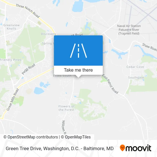 Green Tree Drive map