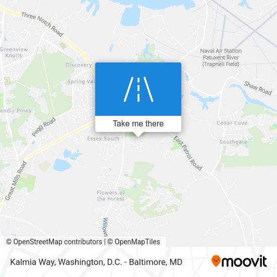 Kalmia Way map