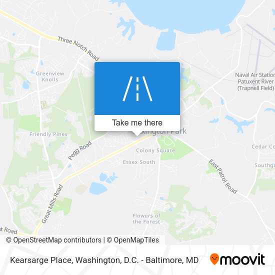 Kearsarge Place map