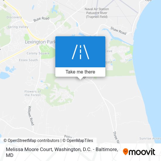 Mapa de Melissa Moore Court
