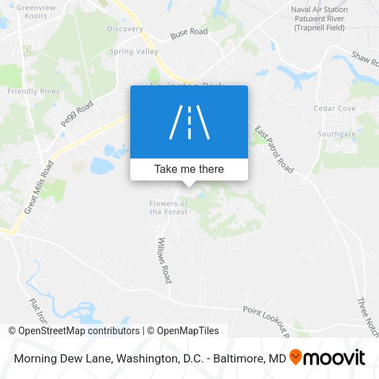 Mapa de Morning Dew Lane