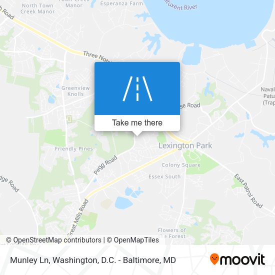 Munley Ln map