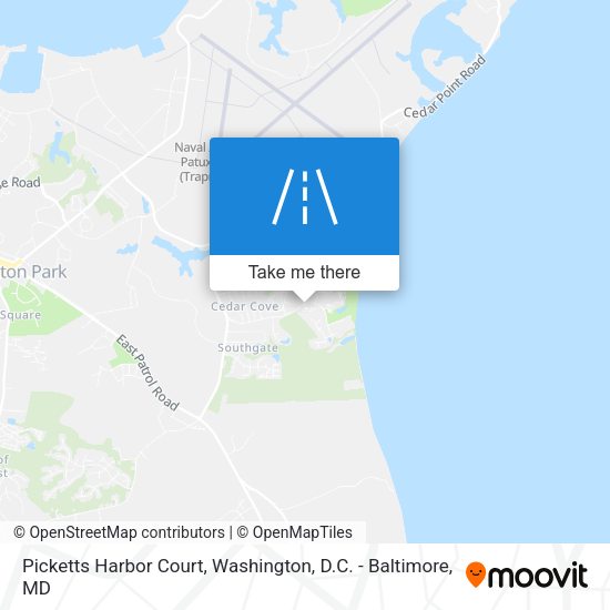 Mapa de Picketts Harbor Court