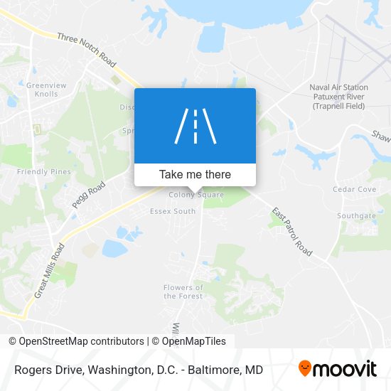 Rogers Drive map