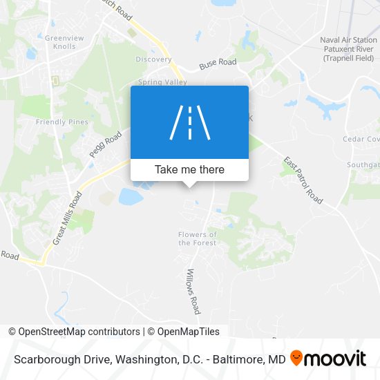 Scarborough Drive map