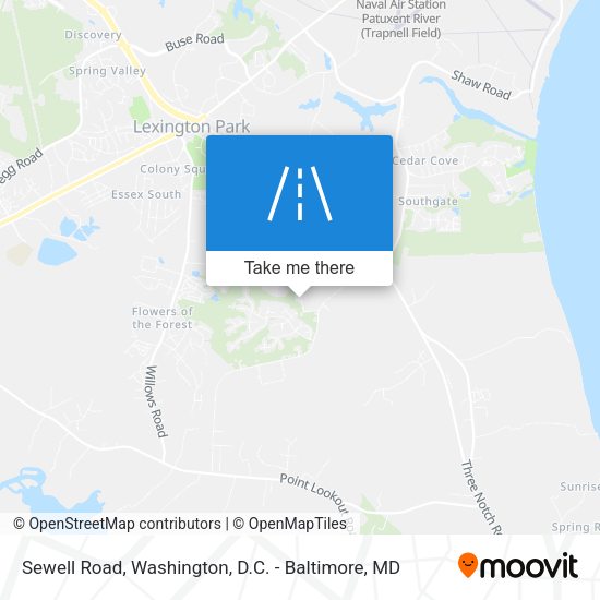 Mapa de Sewell Road