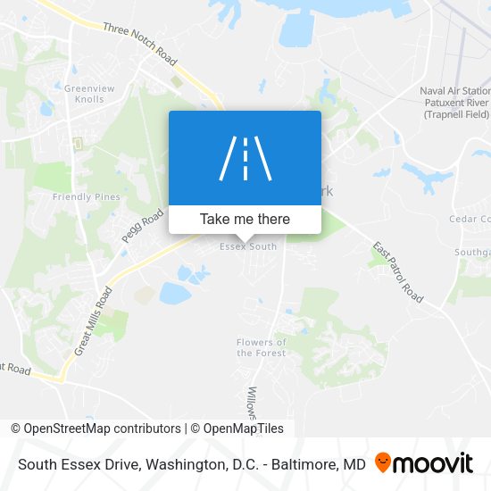 South Essex Drive map