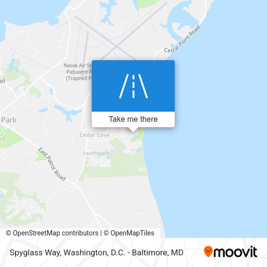Mapa de Spyglass Way