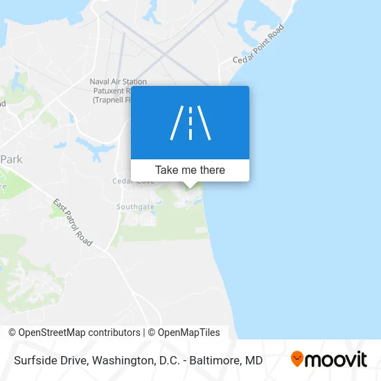 Surfside Drive map