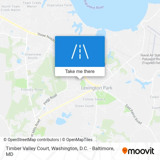 Timber Valley Court map