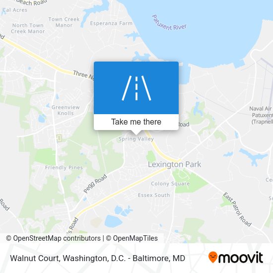 Walnut Court map