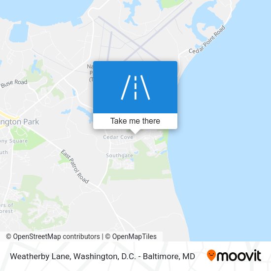 Mapa de Weatherby Lane