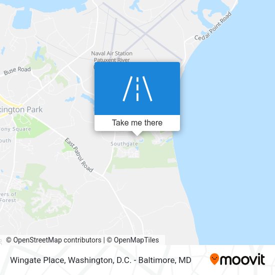 Wingate Place map