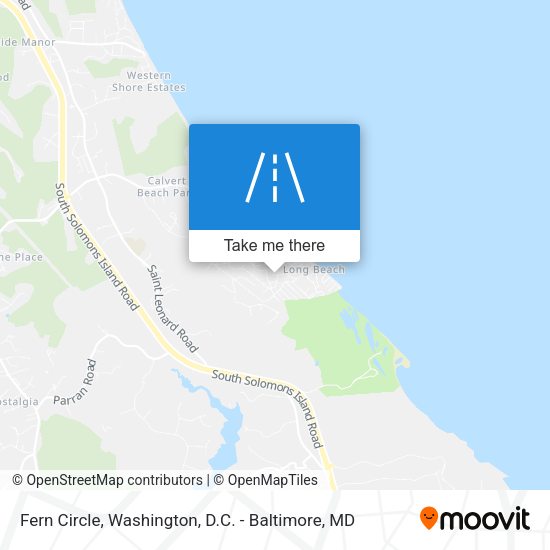 Fern Circle map