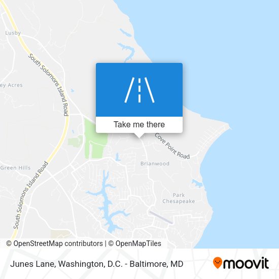 Junes Lane map