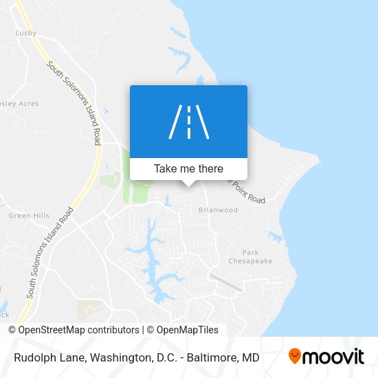Mapa de Rudolph Lane