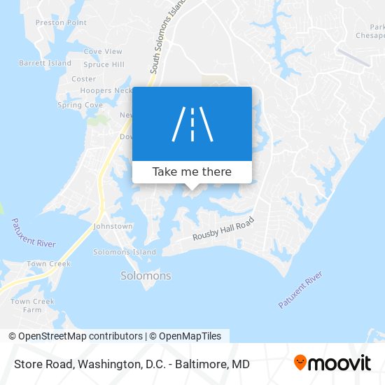 Mapa de Store Road