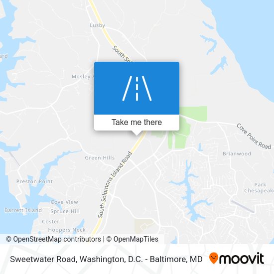 Mapa de Sweetwater Road
