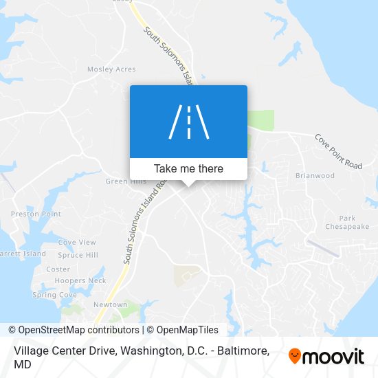 Mapa de Village Center Drive