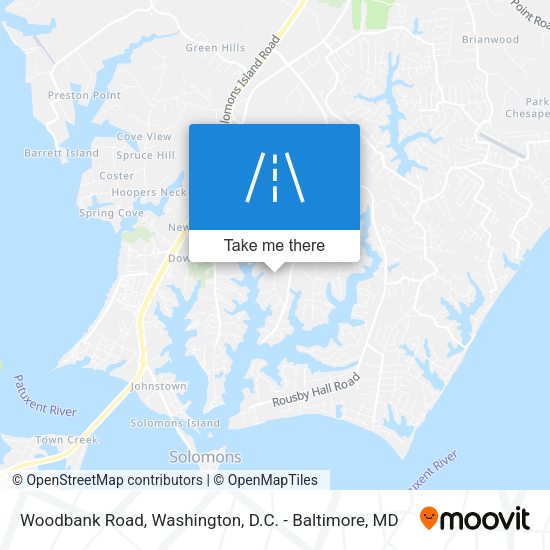 Mapa de Woodbank Road