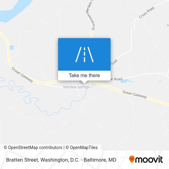 Bratten Street map