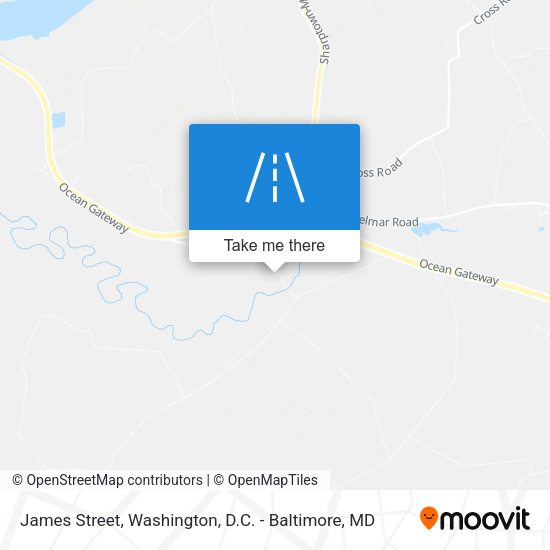 Mapa de James Street