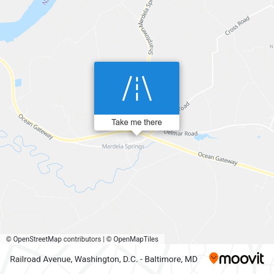 Railroad Avenue map