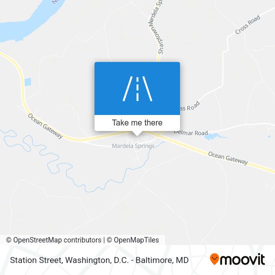 Station Street map