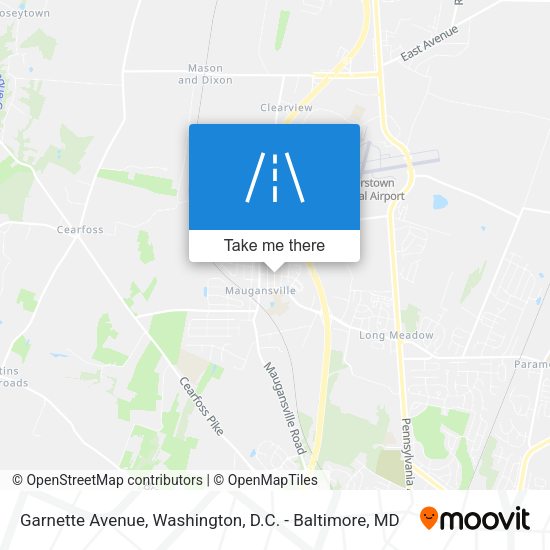 Mapa de Garnette Avenue