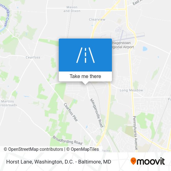Horst Lane map