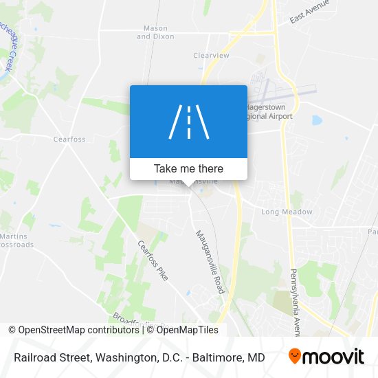 Mapa de Railroad Street