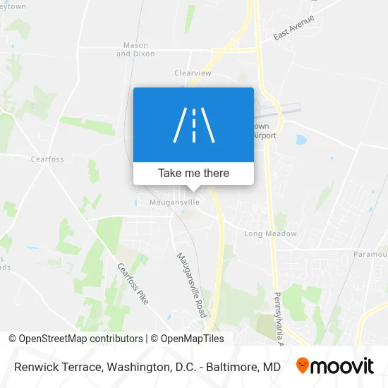 Renwick Terrace map