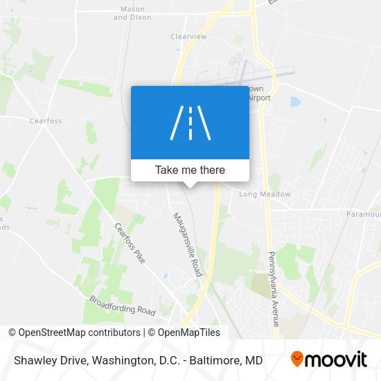 Shawley Drive map
