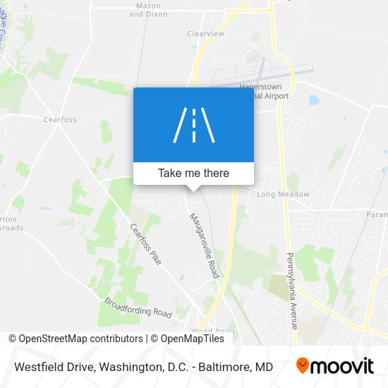 Westfield Drive map