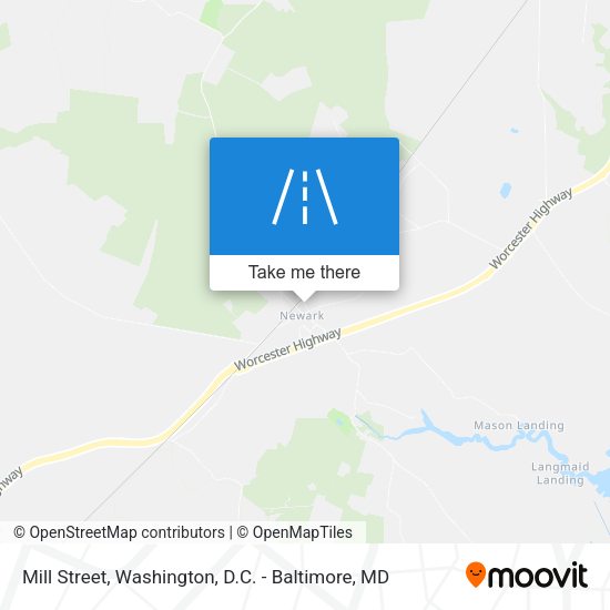 Mill Street map