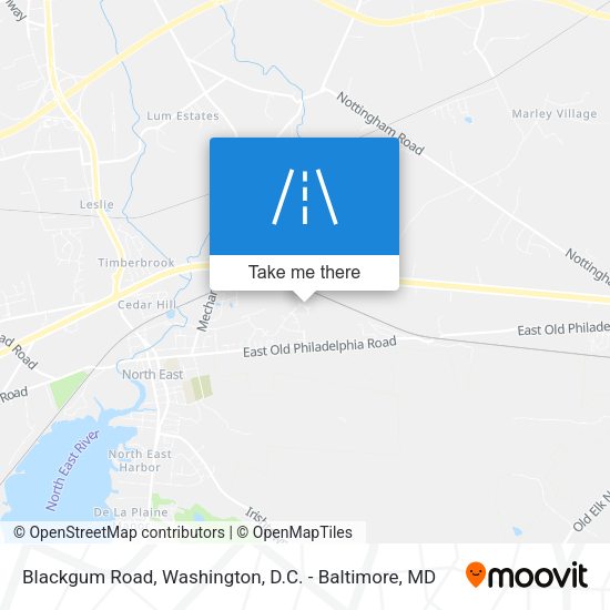 Blackgum Road map