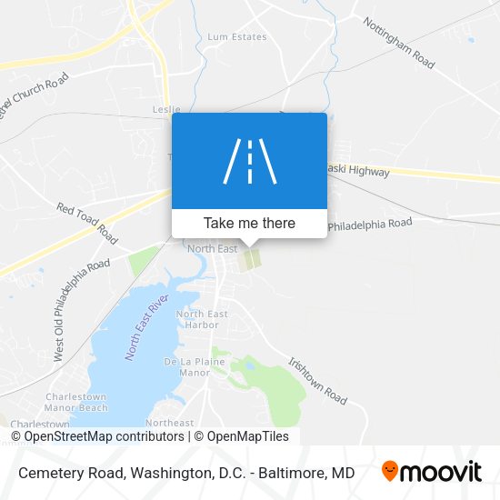 Mapa de Cemetery Road