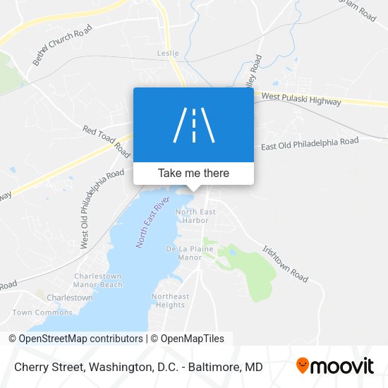 Cherry Street map