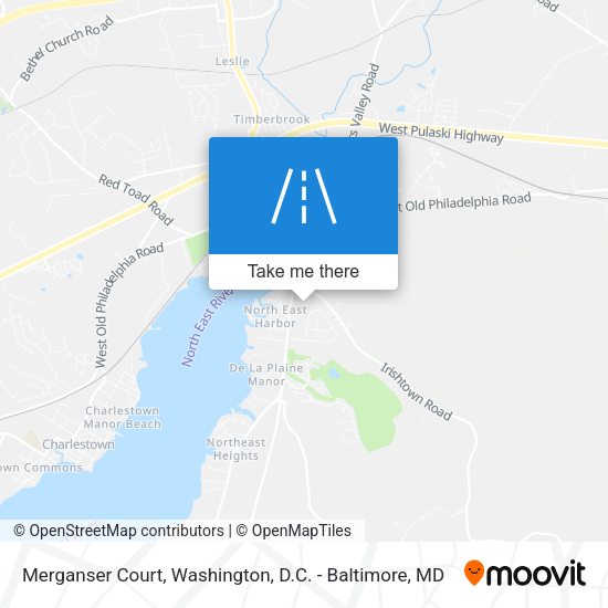 Mapa de Merganser Court