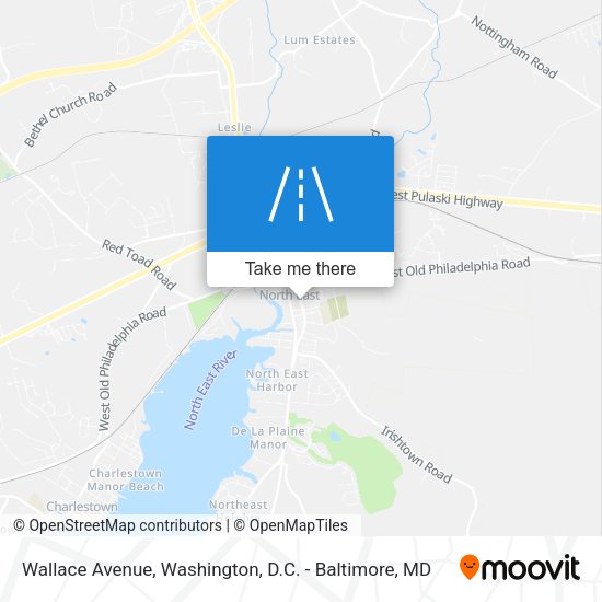 Wallace Avenue map
