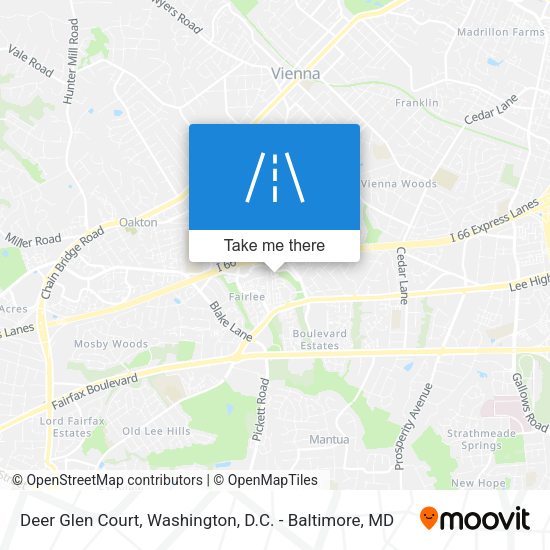 Deer Glen Court map