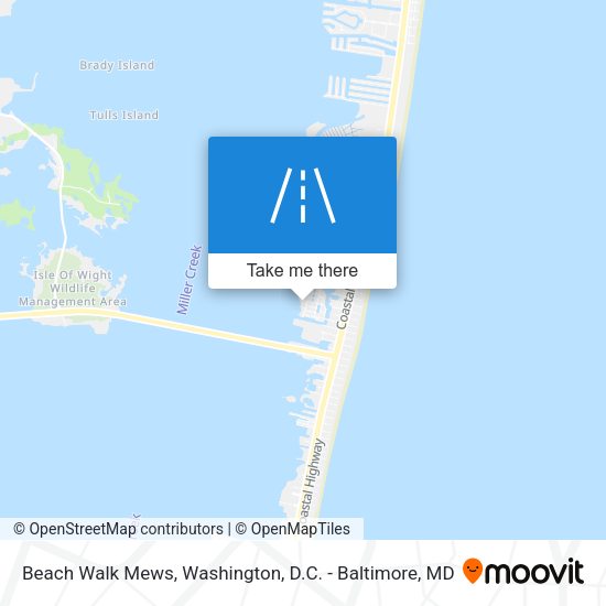 Beach Walk Mews map